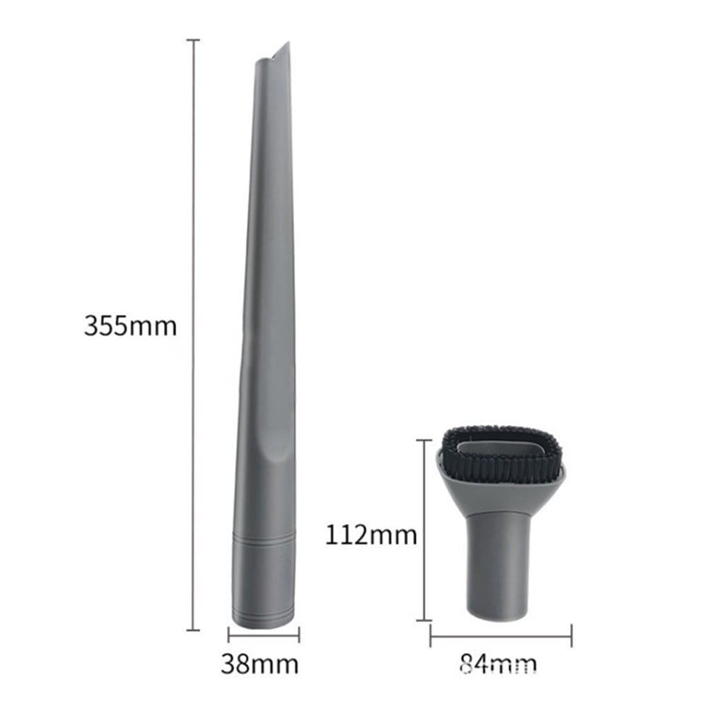 Shark Navigator Vacuum Brush & Crevice Tool Set For Nv350 Nv352 Nv355 Nv356E Models Abs Plastic Accessories 2-Piece