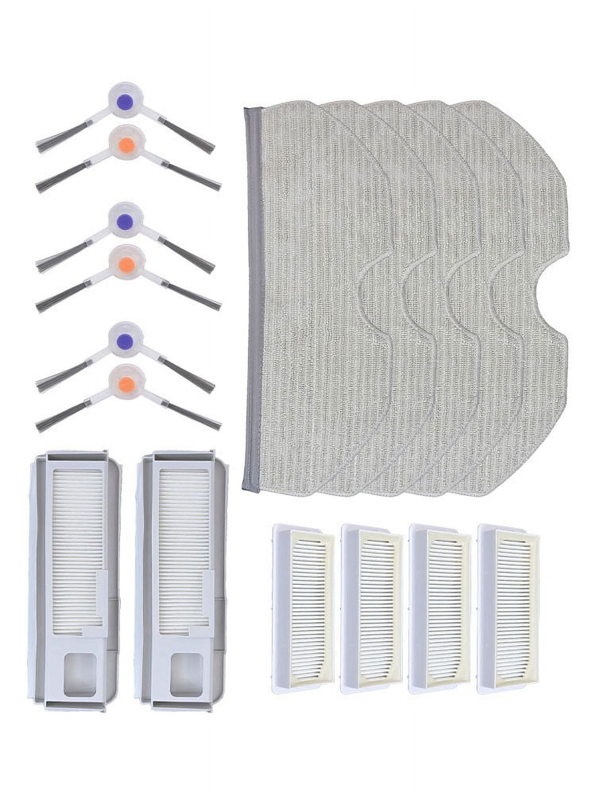 Narwal Vacuum Replacement Parts Kit - Filters Mop Cloths Dust Bags & Side Brushes For Freo X Ultra Freo X Plus & K1 Models