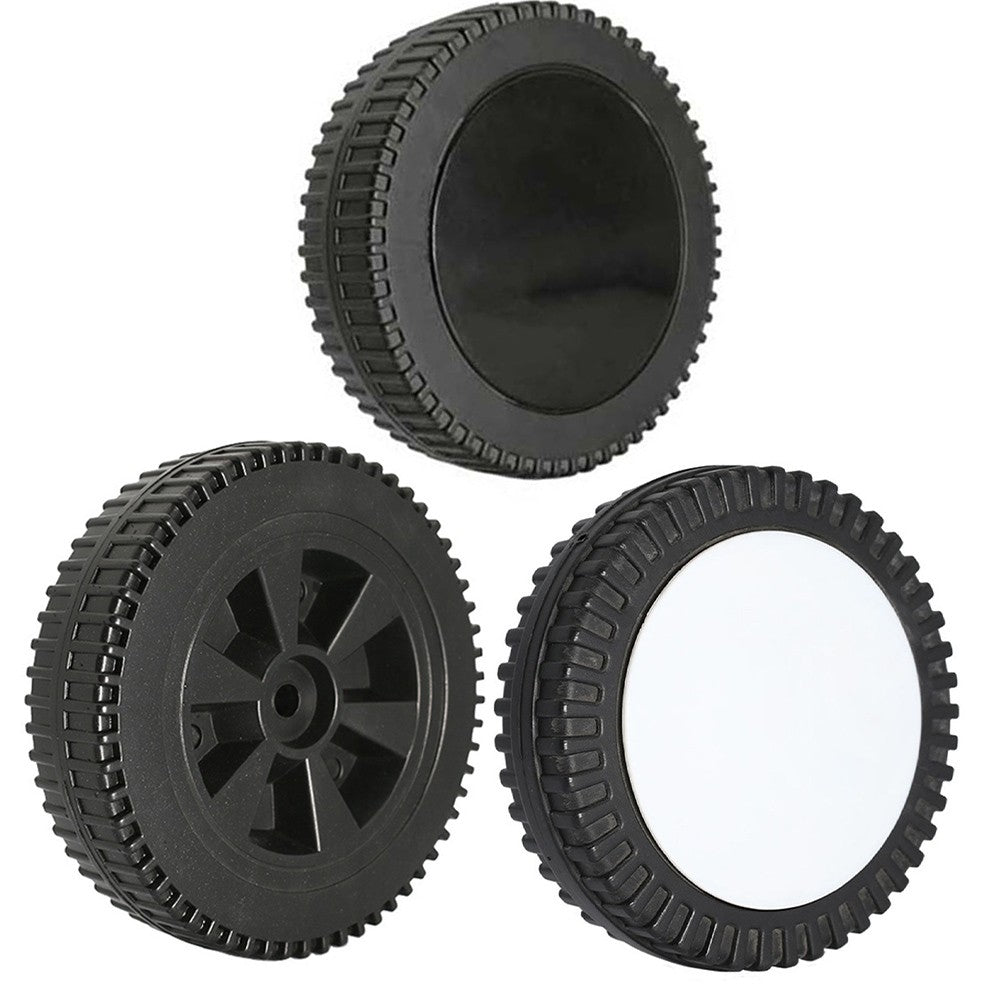 2Pcs Grill Wheel 6 Inch Bbq Grill Wheel Plastic Grill Wheel Replacement 5.98 X 1.57 X 0.41 Diameter Outdoor Cooking Parts C