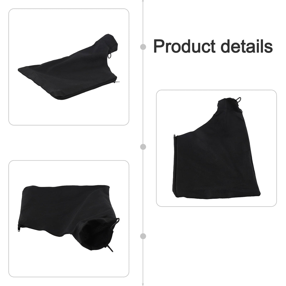 Mitre Saw Dust Bag 10 Inch 255 Model Miter Saw Efficient Dust Collection Enhanced Visibility Long-lasting Performance A
