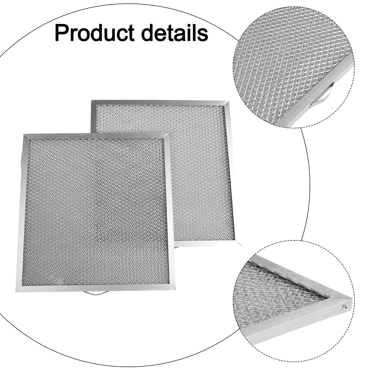 2 Pack Replacement Range Hood Filters Compatible with For NuTone 2862959mm