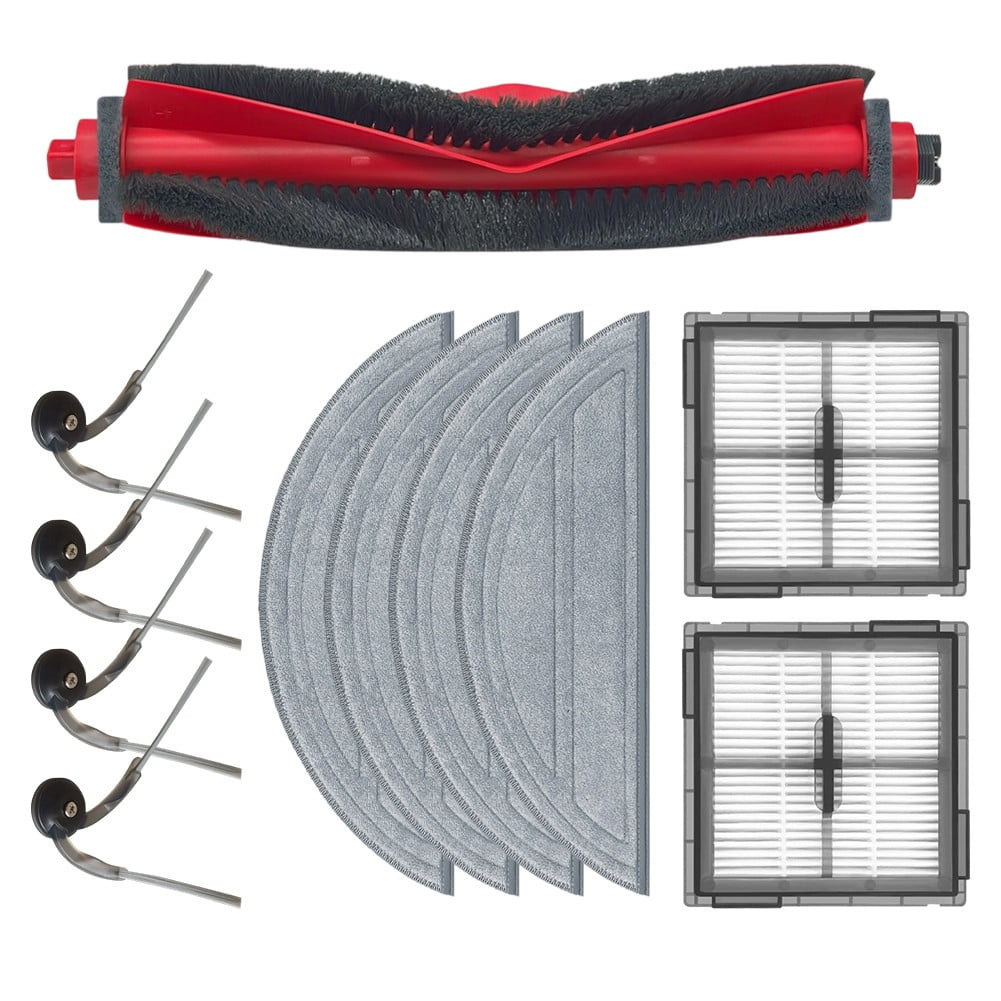 Main Side Brush Filter Mop Cloth Kit For Roborock Q10 S5/Q10 S5+/Q10 VF/Q10 VF+/Q10V/Q10V+ Vacuum Cleaner Tools Spare Parts A