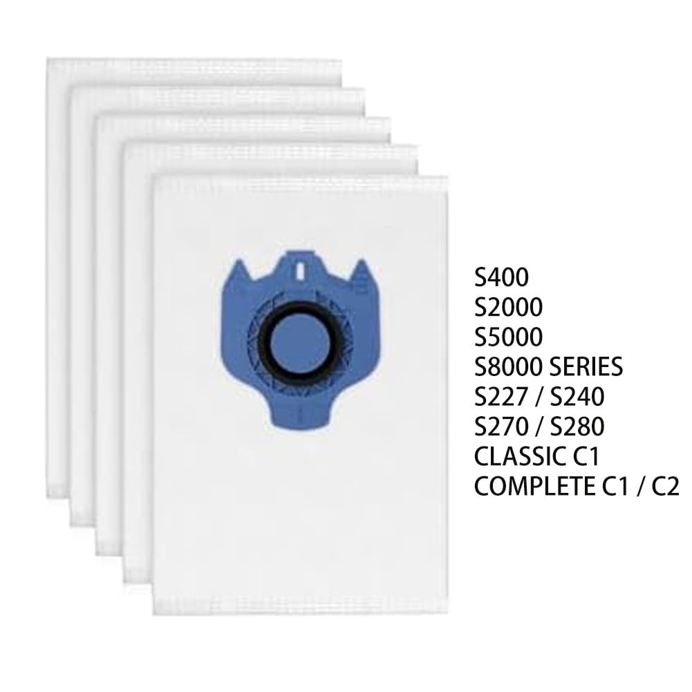 6pcs Dust Bag For Miele For Hoover C1 C2 C3 S227 S240 S400 S5 S8 Vacuum Cleaner Accessories Household Cleaning Supplies Tools Blue 6pcs