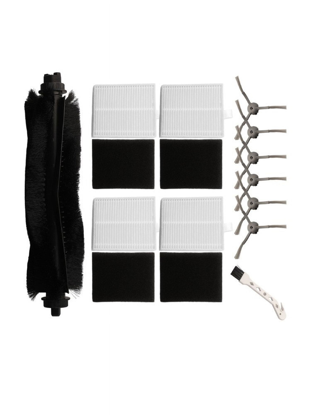 Roller Side Brushes Filters For Eufy L60/L50 Robot Vacuum Cleaner Spare Replacement Kit Side Brushes Filters Roller Brush