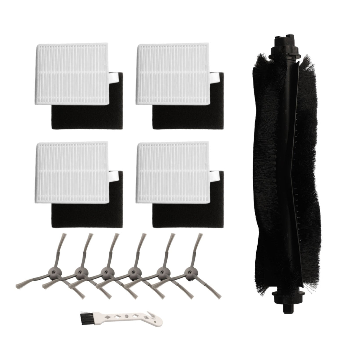 Roller Side Brushes Filters For Eufy L60/L50 Robot Vacuum Cleaner Spare Replacement Kit Side Brushes Filters Roller Brush