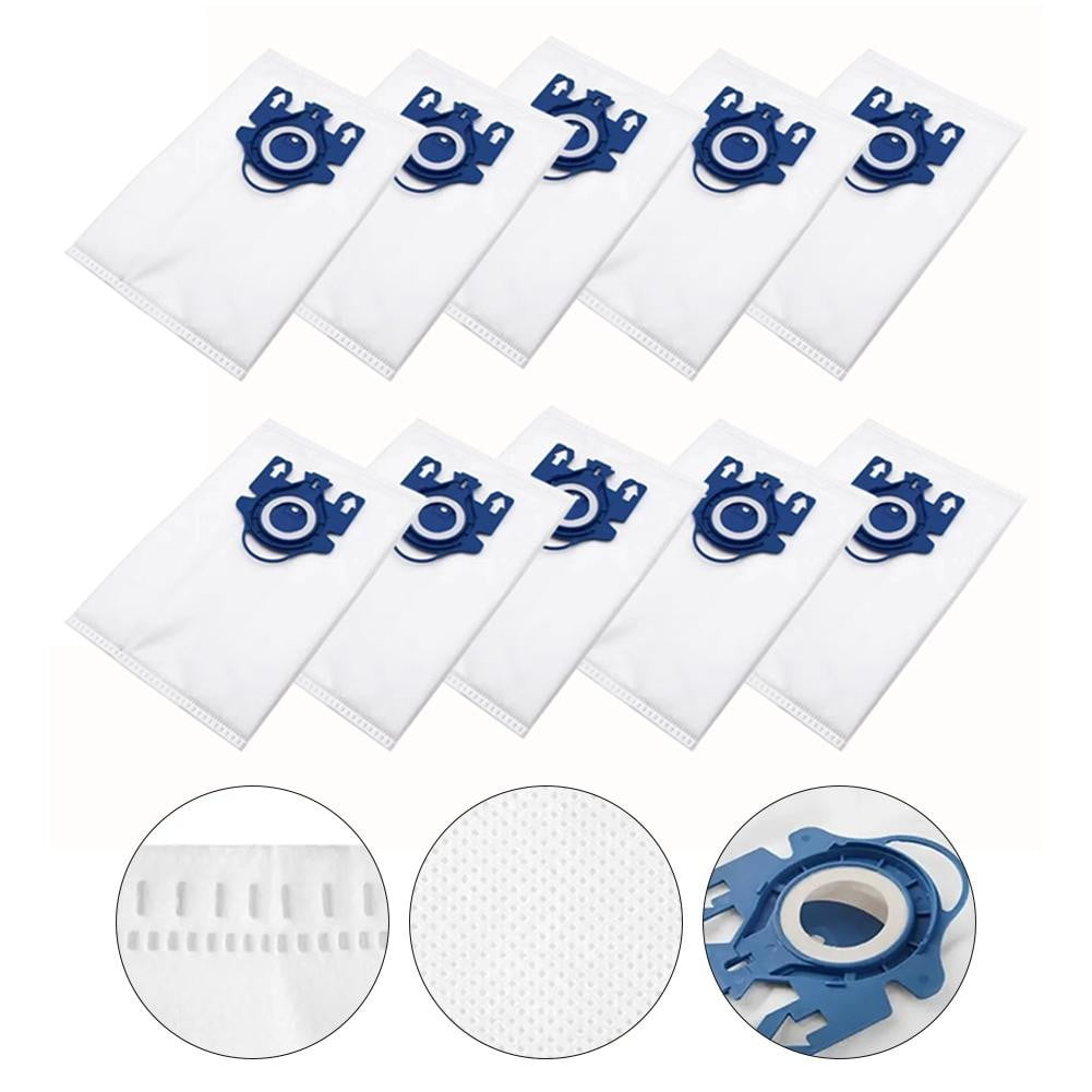 10 Pack Vacuum Cleaner Bags for Miele Classic C1 C2 C3 S227 S240, S5, S8 Blue dust bag