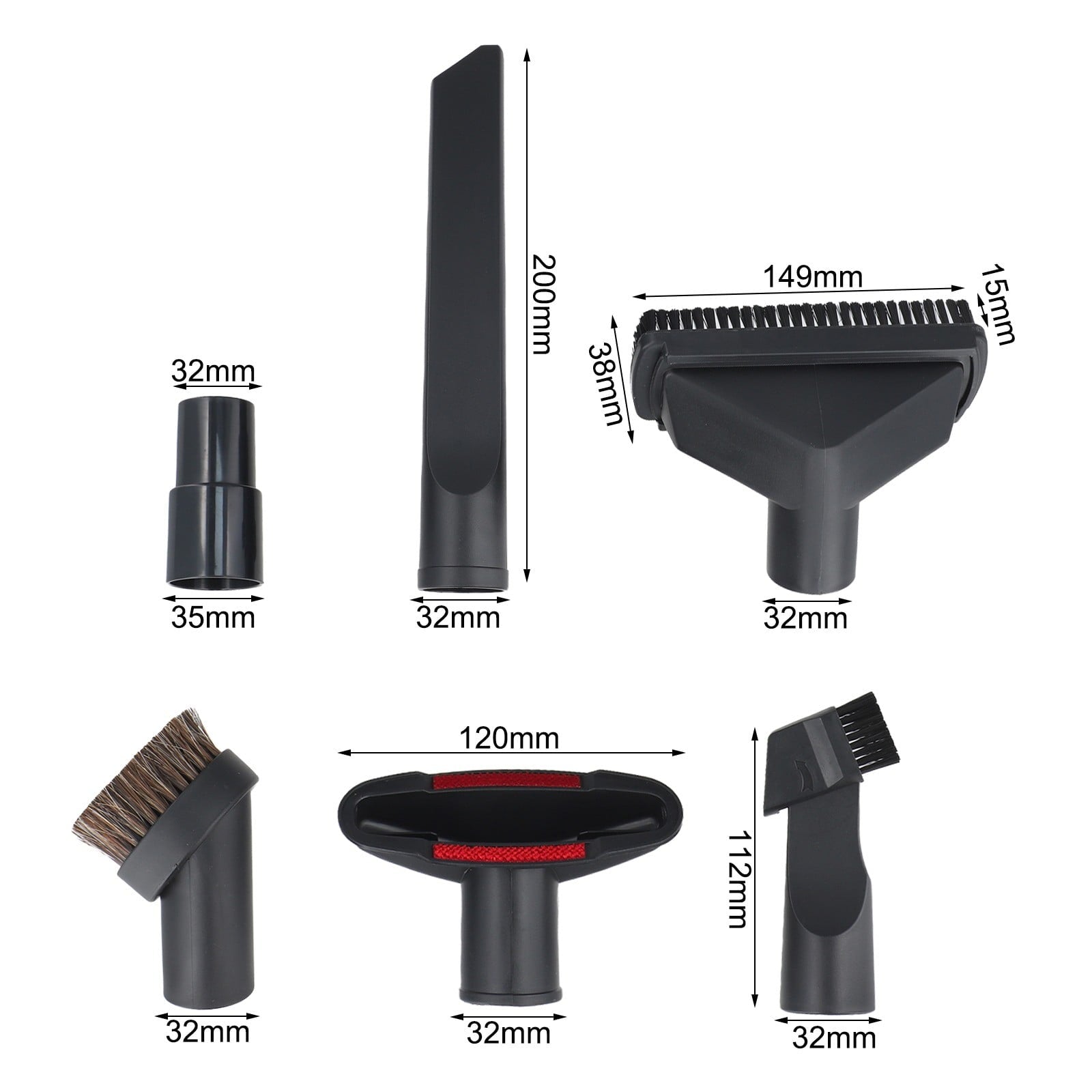 Vacuum Tool Kit Designed for Shark Navigator For Rotator and Rocket Vacuums