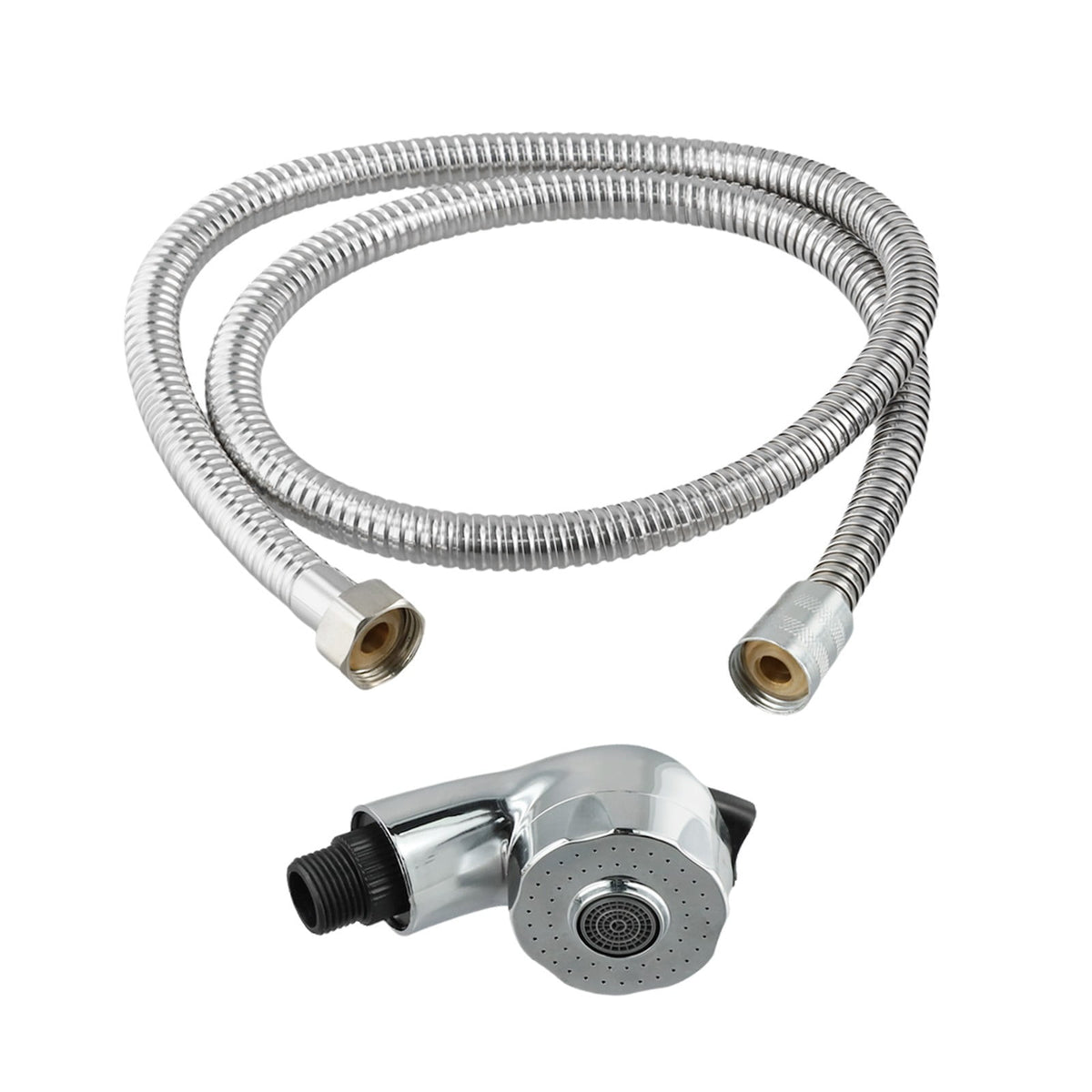 Washbasin Faucet External Hose Sprayer Head Shampoo Bed Pressurized Shower Head Hair Salon Barber Shop Sprayer Bath Accessories As Shown