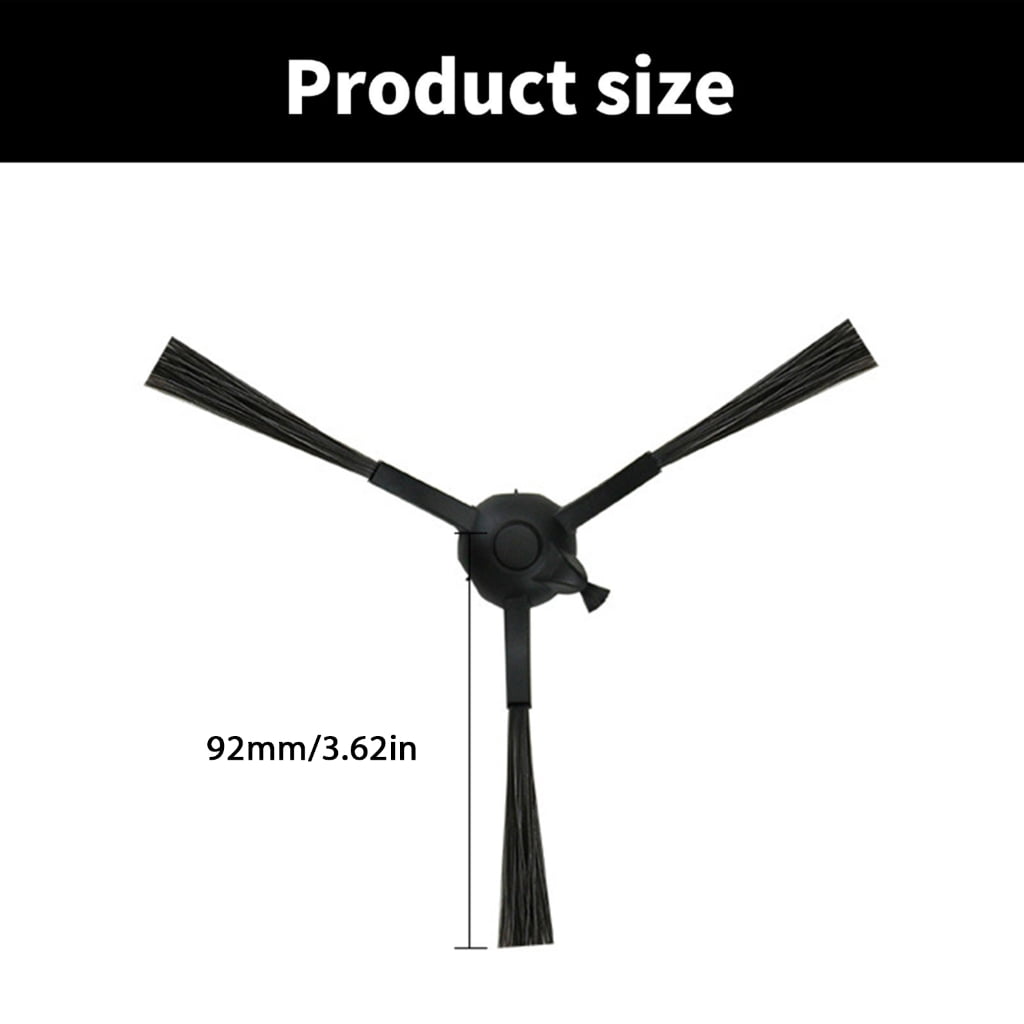 High Efficiency Side Brushes Easy Installation Sweeper Parts Corner Cleaning Brushes for 360 2S S8 S8PLUS Robotic Vacuum