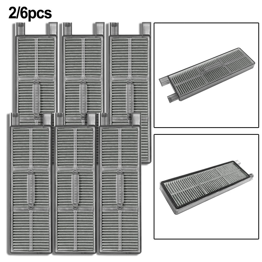2/6 Pcs Robot Vacuum Cleaner Spare Part Filter For Mova G30/G30 Ultra/G30 Pro/G20 Master Replacement Robot Sweeper Spare Part 6 PACK