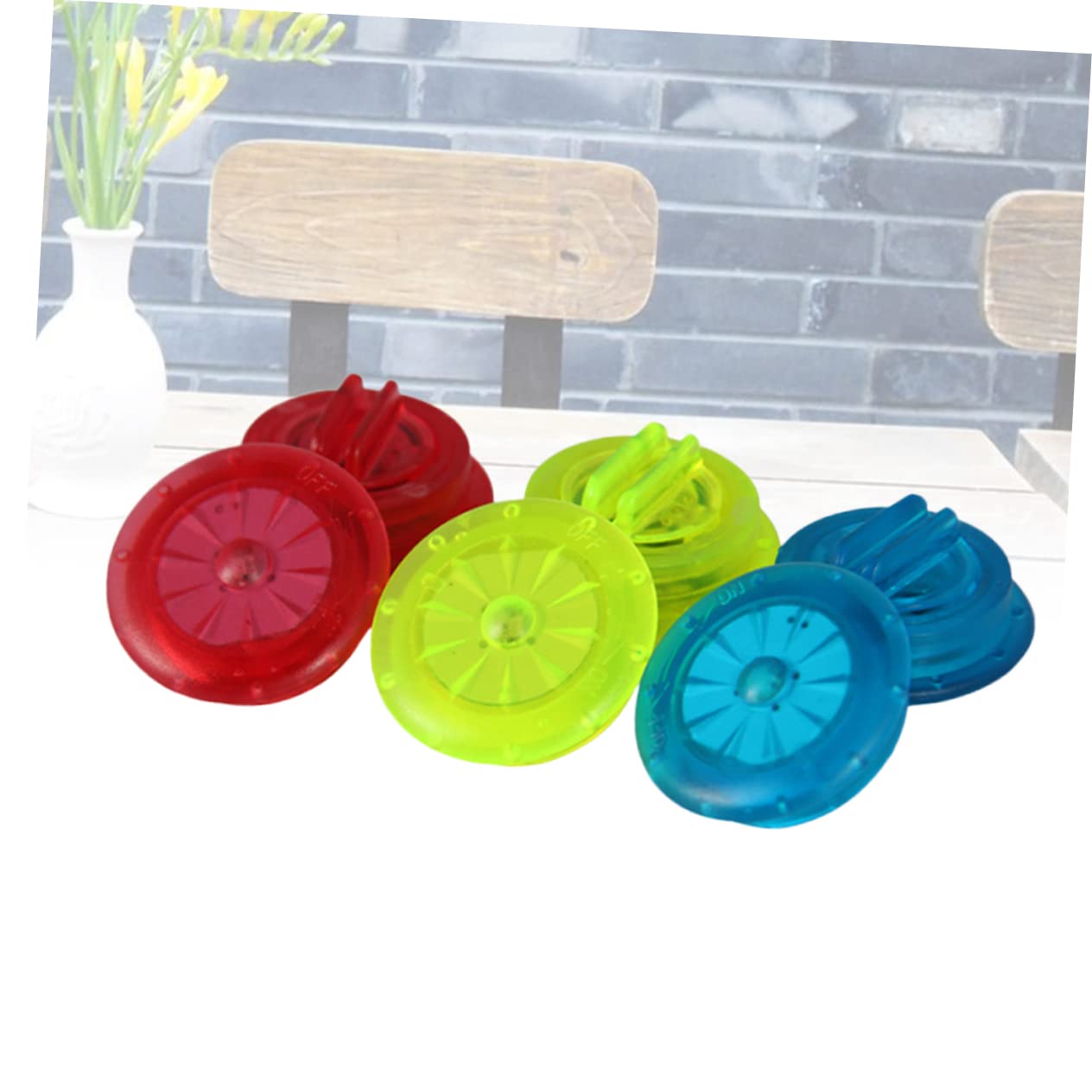 Running lights - Bicycle lights - LED Clip - Dog light - Spoke lights - Running light - Walking lights - Signal light - For running & cycling - Red - Blue - Green - 6 pieces