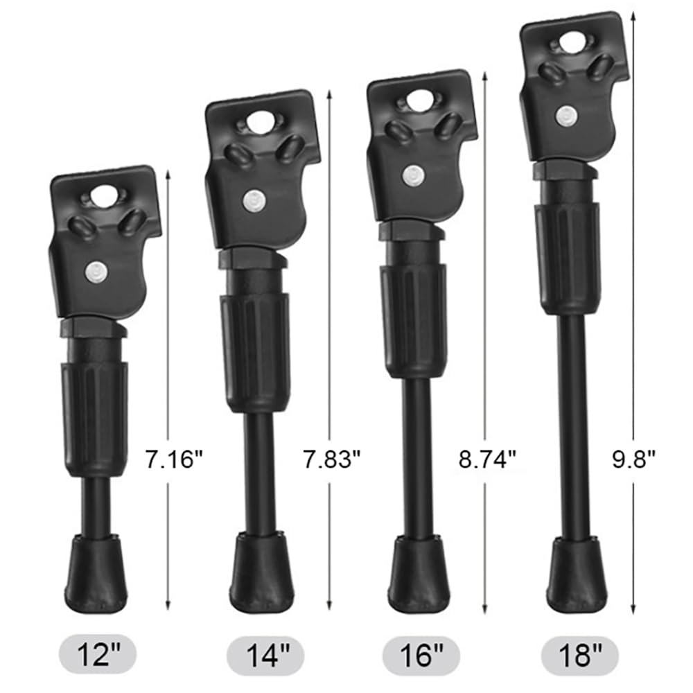Bicycle crate/bicycle stand, universal rear bracket for children's bicycles, replacement bicycle accessory for 14-inch wheels
