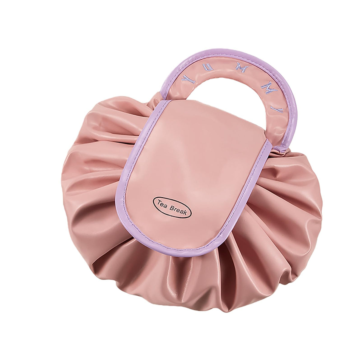 Make up bag-Portable Cosmetic Bag-Large Capacity Organizer-With Drawstring &amp; Handle-Waterproof Toiletry Bag-Suitable for Gym-Beach-Business Trips