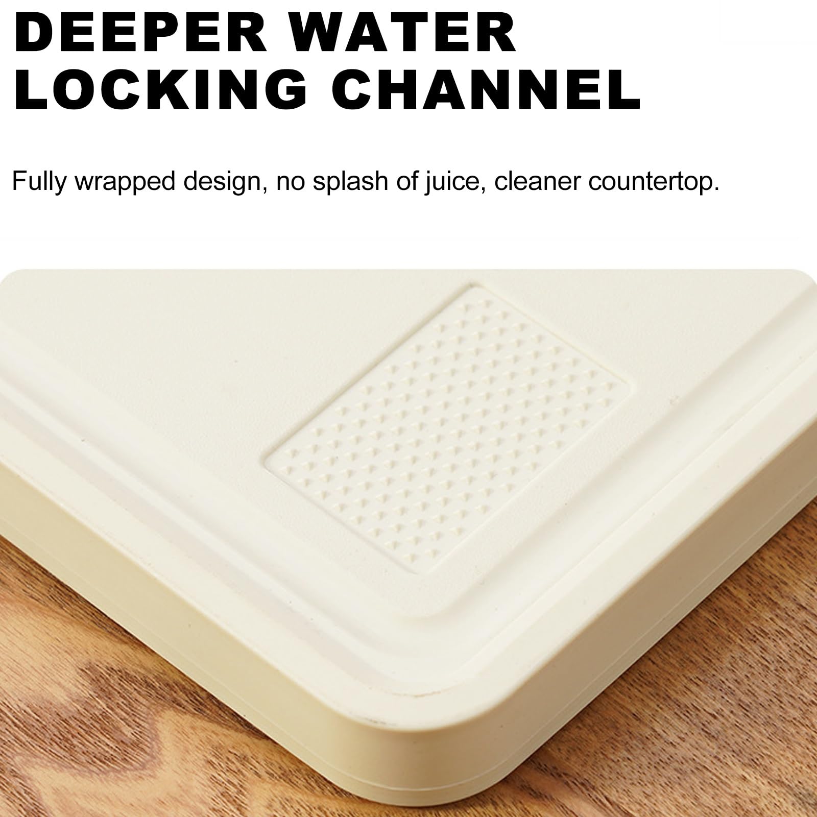 Double-sided cutting board - Serving board - Drinks board - Wooden cutting board - Kitchen board - Cheese board - Bread board - Meat board - Tapas board - Wooden cutting board - Chopping block - Kitchen accessories - Hygienic - Dishwasher safe - Brown - 1