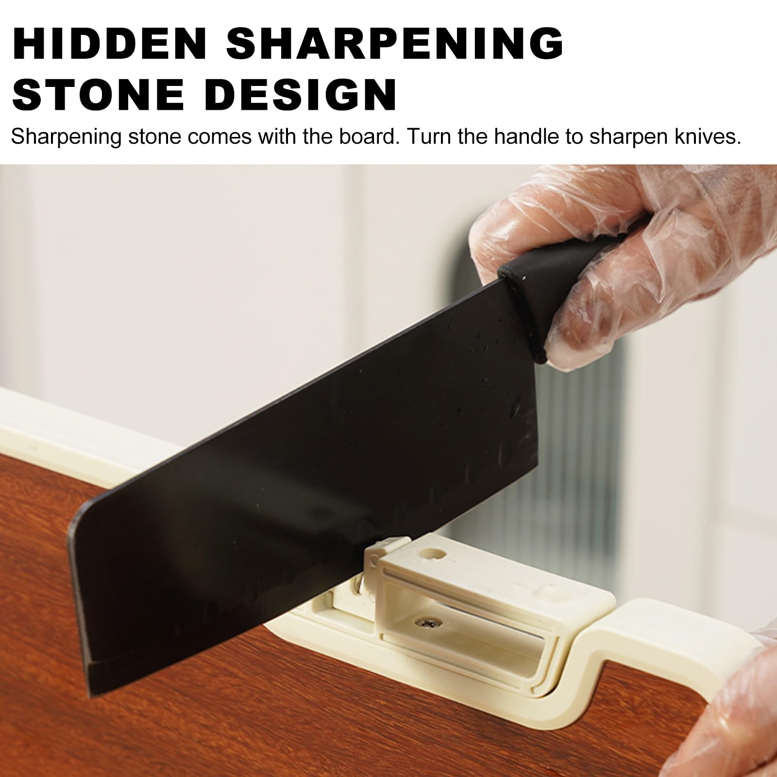 Double-sided cutting board - Serving board - Drinks board - Wooden cutting board - Kitchen board - Cheese board - Bread board - Meat board - Tapas board - Wooden cutting board - Chopping block - Kitchen accessories - Hygienic - Dishwasher safe - Brown - 1