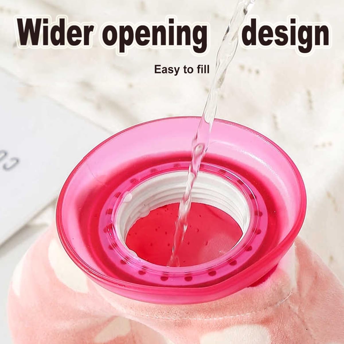 Neck warmer - Shoulder warmer - Hot water bottle - U-shaped hot water bottle - Neck warmer - Hot water bottle - Hot water bottle with cover - Shoulder warmer - Neck pillow - Heating cushion - Soft hot water bottle - Relaxation - Bedside hot water bottle -