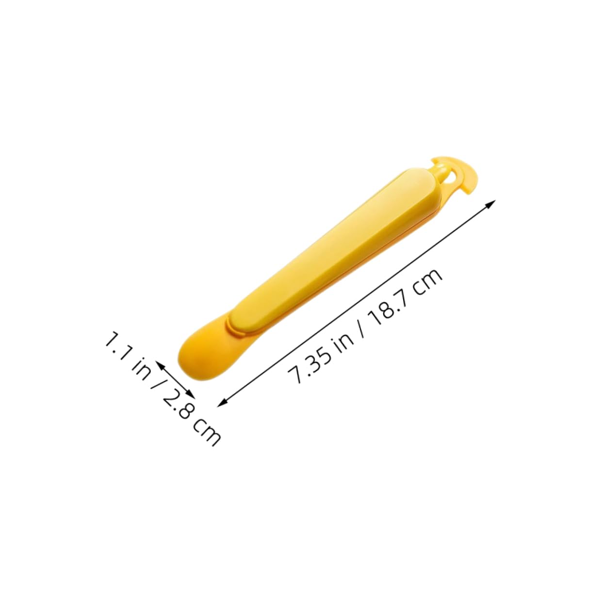 Orange Peeler - Citrus Peeler - Fruit Peeler - Kitchen Tool - Grapefruit Opener - Peel Remover - Plastic Peeling Knife - Kitchen Accessories - Citrus Fruit Tool - Handy Kitchen Utensils - Fruit Preparation - Mandarin Peeler - Yellow and Green - 2 Pieces