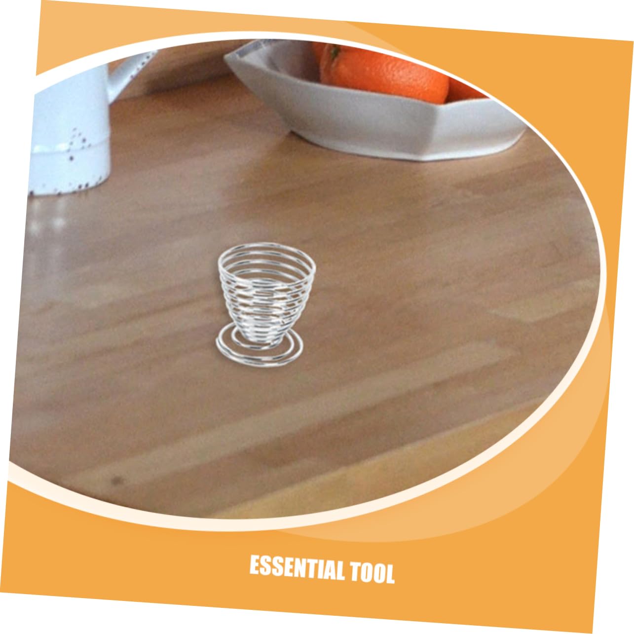 Egg Taper - Egg Cup - Egg Opener - Egg Shell Breaker - Egg Holder - Egg Cracker - Breakfast - Kitchen Utensils - Egg Beater - Kitchen Gadgets - Soft-Boiled Egg - Egg Cracker - Egg Slicer - Dishwasher Safe Stainless Steel - Silver - 2 Piece Set