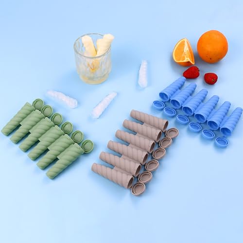 Ice cube tray - ice cubes - 6 ice cubes - ice cube makers - Kitchen utensils - ice cube tray with lid - silicone ice cube tray - silicone ice cubes - silicone - silicone mold - silicone kitchen utensils - Gray - Blue - Green - 3 pieces