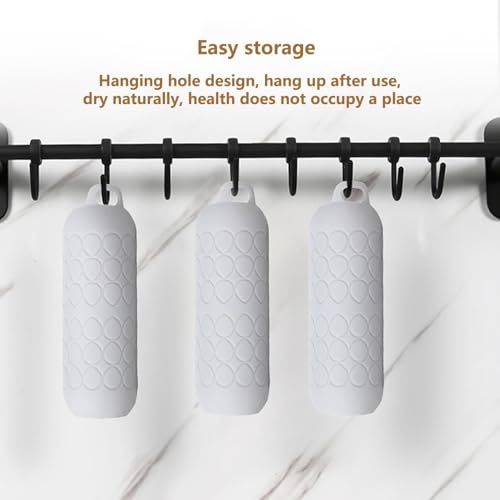 Garlic Peeler - Garlic Press - Garlic Peeler - Kitchen Utensils - Silicone - Silicone Garlic Press - Manual Garlic Press - Garlic Rolling Pin - Gray - 3 Pieces