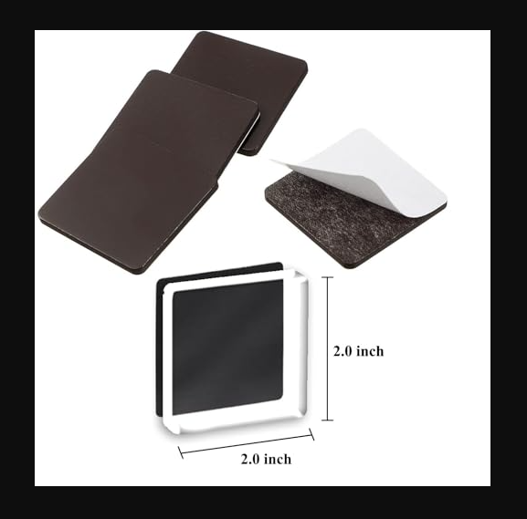 Fridge magnet set - DIY decoration - magnetic wall sticker - living room decoration - decoration - office decoration - party decoration - Christmas gifts - Christmas gifts for adults - Acrylic - Transparent - 5 cm x 5 cm - 24 pieces