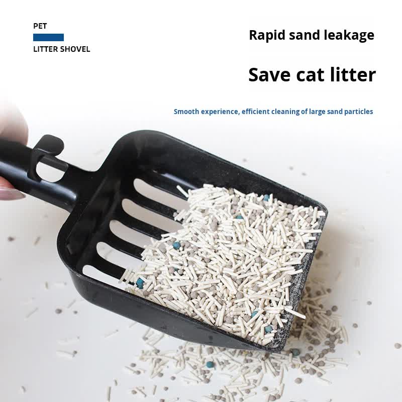 Cat litter scoop - cat food scoop - cat litter scoop - cat food scoop - Litter box - Cats - Cleaning - Black - Gray - Blue - Pink - 4 pieces