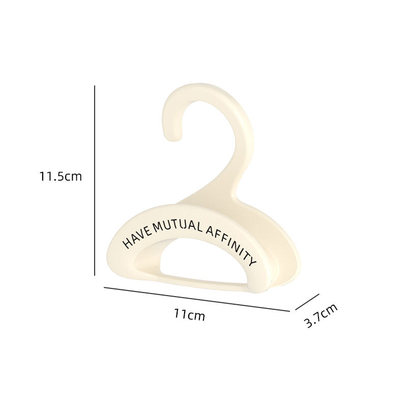 Bag Hanger - Wardrobe Organizer - Handbag Hanger - Clothes Hangers - Bag Storage - Coat Rack - Wardrobe Accessories - Shoulder Bag Holder - Bag Rack - Handbag Organizer - White - 5 pieces