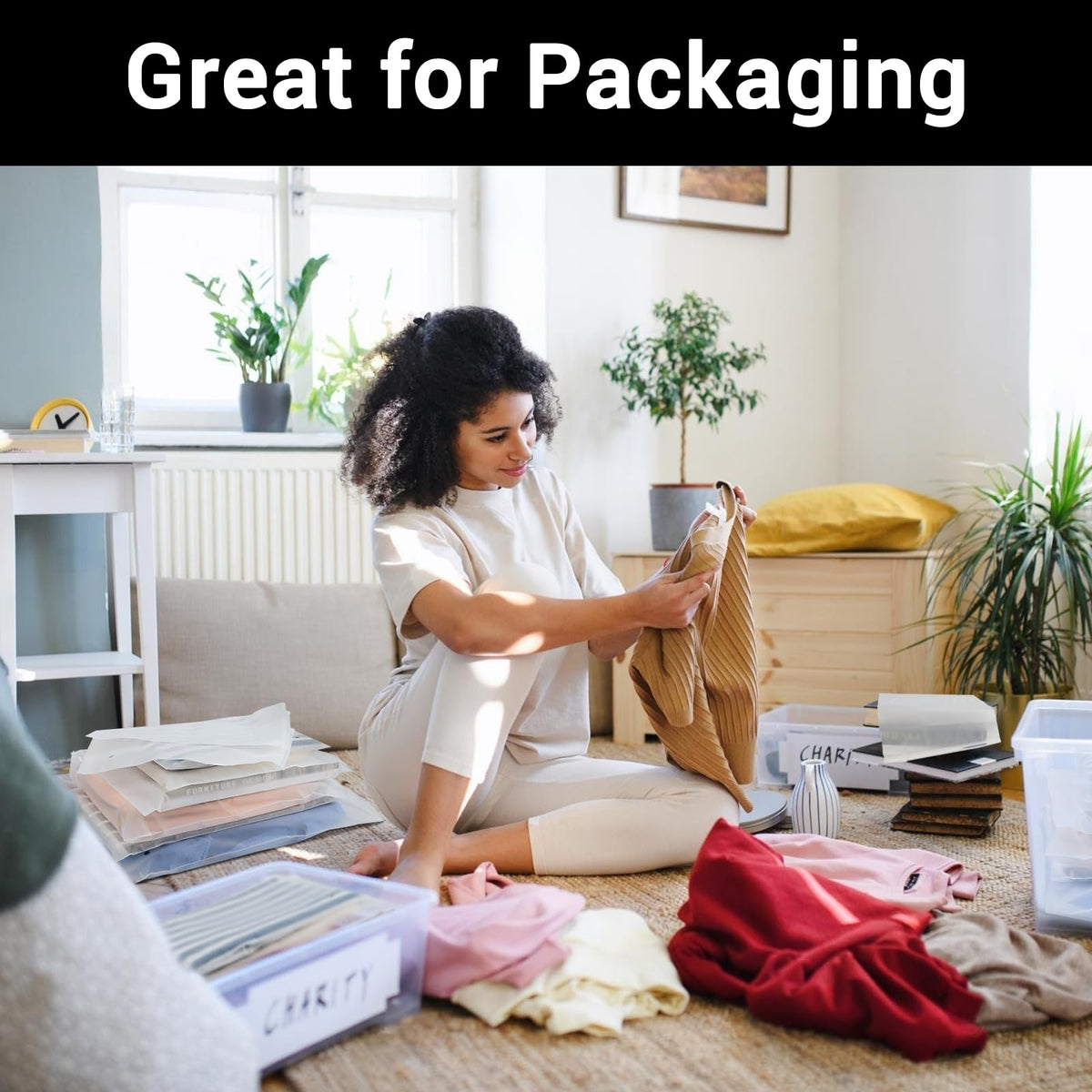 Clothing Storage Bags - Travel Organizer - Suitcase Organizer - Resealable Bags - Packing Bags - Garment Bags - Waterproof - Dust-Free - Holiday Items - Travel Bag Accessories - 5 Sizes - Translucent - 100 Pieces