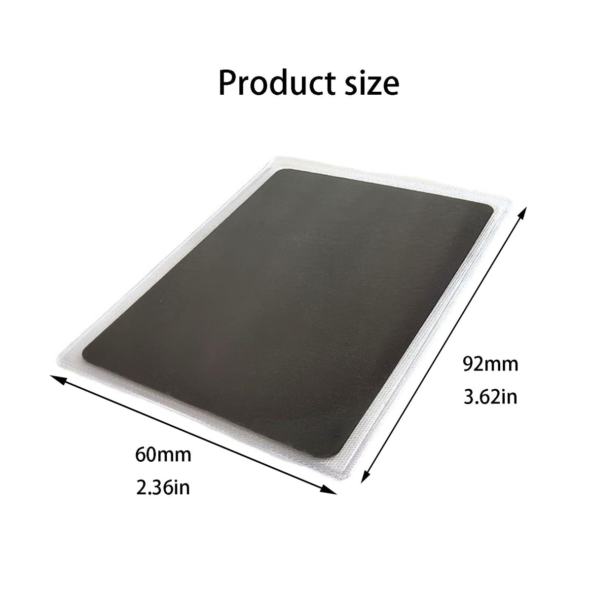 Privacy Card Holder - Anti-Peak - Bank Card Cover - Privacy Shield - ID Card Protection - Opaque - Discreet Use - Protective Covers - Driver's License Holder - Black - Card Holder - Matte - Scratch Resistant - 100 Pieces