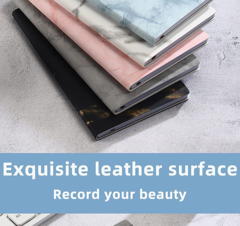 Pocket diary 2026 - A6 diary - Weekly planner - Yearly planner - Organizer - Planner book - 2026 diary for women - School diary - Weekly diary - Compact diary - Diary - Planning tool - Small diary - Marble design - White - 1 piece