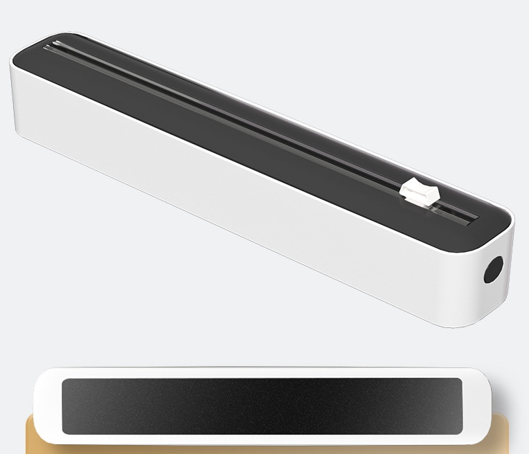 Foil Cutter - Magnetic Cling Film Dispenser - Aluminum Foil Holder - Foil Cutter - Fridge Organizer - Kitchen Drawer Organizer - Paper Towel Holder - Wrapping Paper Cutter - Refillable Foil Holder - Kitchen Gadgets - Safe - White - 1 Piece