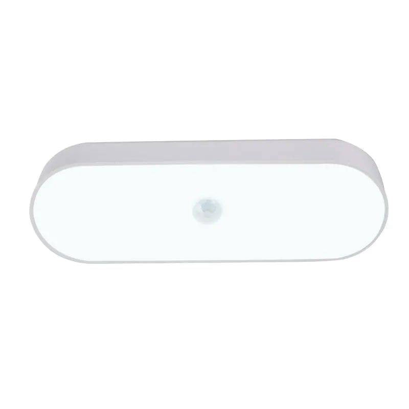 Closet Lighting - Night Light with Motion Sensor - LED Lamp - Kitchen Lighting - Stair Lighting - Wireless - Wardrobe Lighting - Indoor Wall Lamp - Bedside Lamp - Bedroom Accessories - Magnetic - Warm White Light - White - 1 Piece