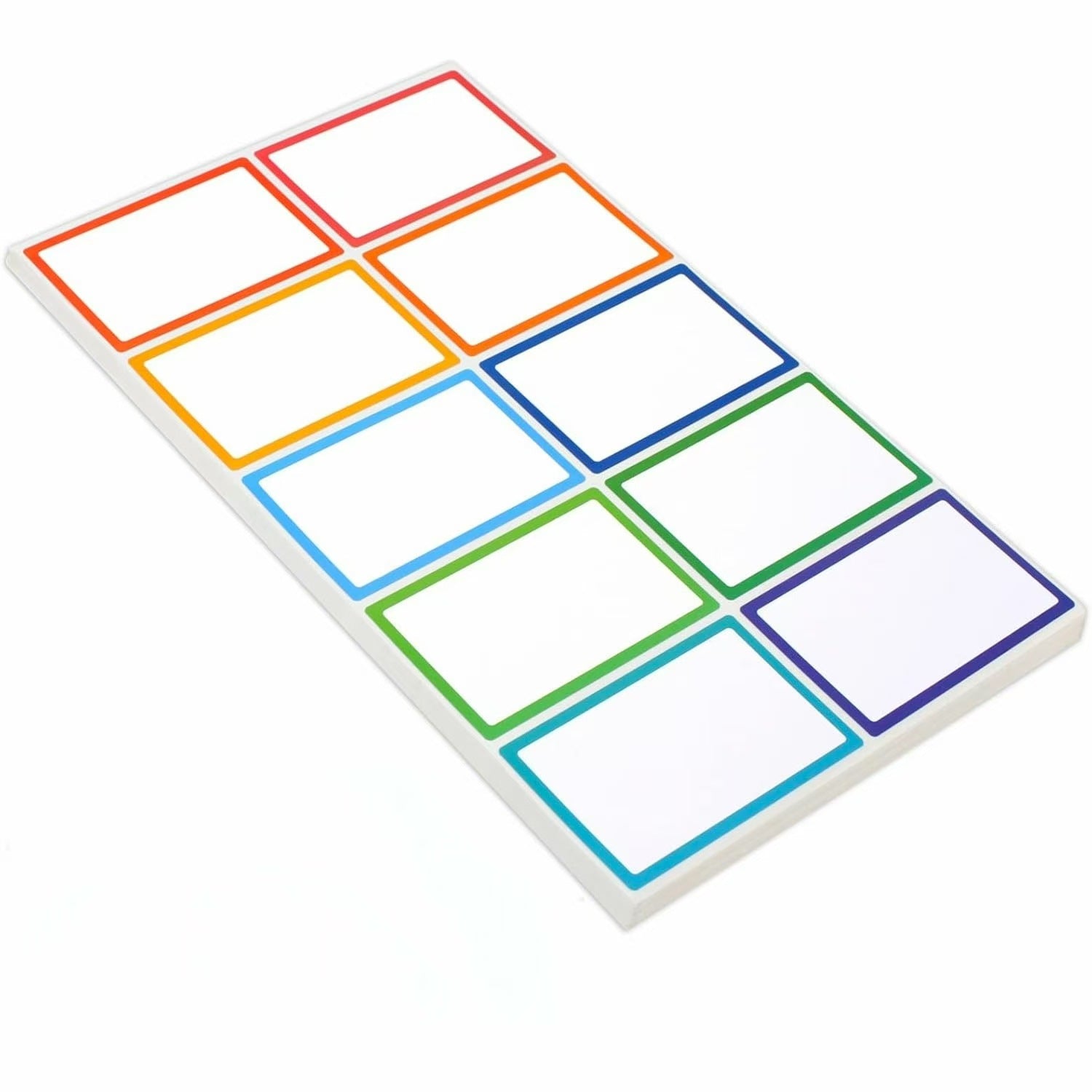 Self-adhesive labels - Name stickers - Address stickers - Stickers - Sticker sheets - Freezer labels - Labels - School supplies - Office supplies - Moving stickers - Folder labels - Writable stickers - Blank labels - Multicolor - 20 pieces