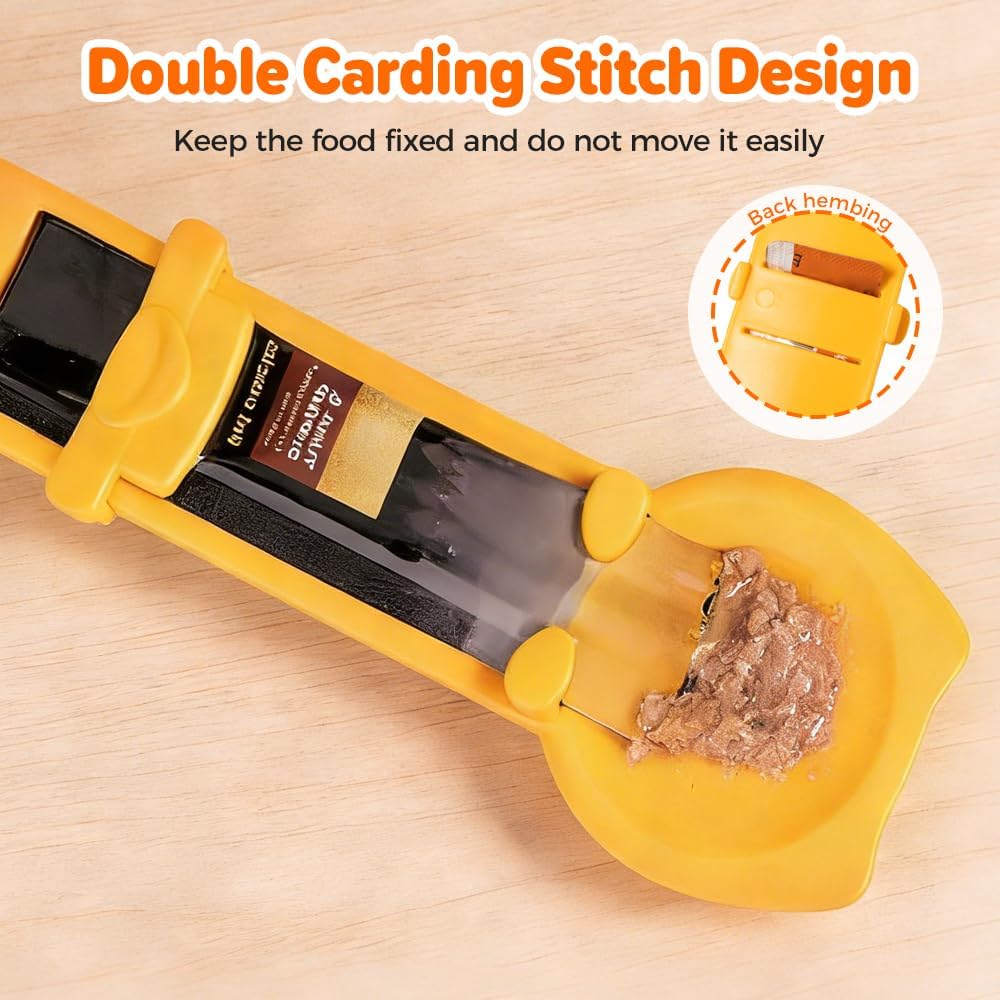 Cat Food Spoon - Cat Treats - Lick Snack - Liquid Snack - Feeding Spoon - Pet Supplies - Pet Accessories - Food Scoop - Treats - Dispenser - Food Bowl Accessories - Dog Food - Snack Holder - Multicolor - 4 pieces