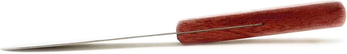 Spreading Knife - Butter Knife - Breakfast Knife - Serrated Knife - Cutlery - Cheese Knife - Snack Board - Sandwich Knife - Spatula - Stainless Steel - Wooden Handle - Kitchen Utensils - Tapas - Lunch - Sandwich Knife - Silver and Brown - Set of 4