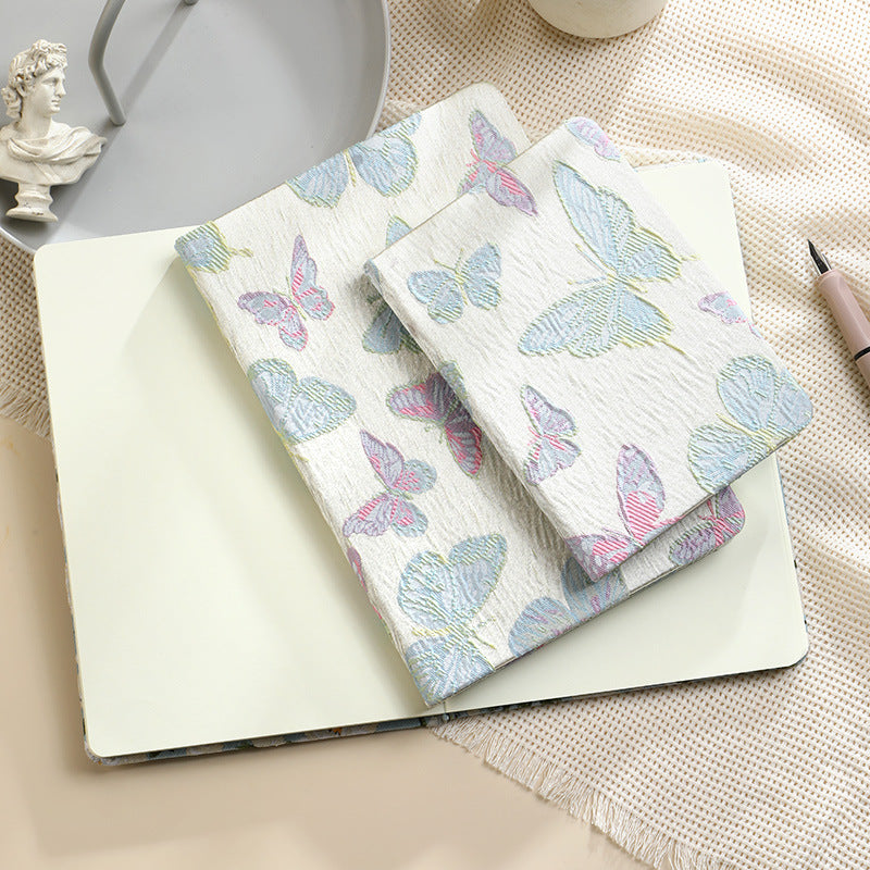 A5 Notebook - Diary - Bullet Journal - Writing Book - Notebook - Tulips - Sketchbook - Notepad - Travel Diary - Office Supplies - School Supplies - Gift for Her - Journal - Hardcover - Yellow and Green - 1 Piece