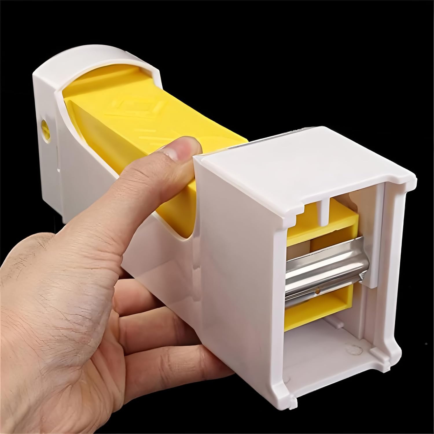 Butter Cutter - Butter Dish - Butter Dispenser - Butter Storage Box - Butter Box - Kitchen Utensils - Butter Cutting - Butter Storage Container - Food Storage Container - Butter Slicer - Butter Mill - Kitchen Accessories - Butter Holder - White and Yellow