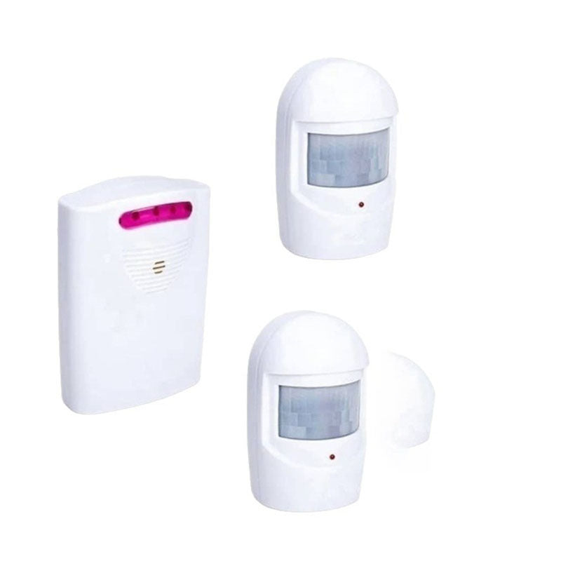 Infrared Alarm System - Wireless Motion Detection Security Alarm for Home &amp; Office