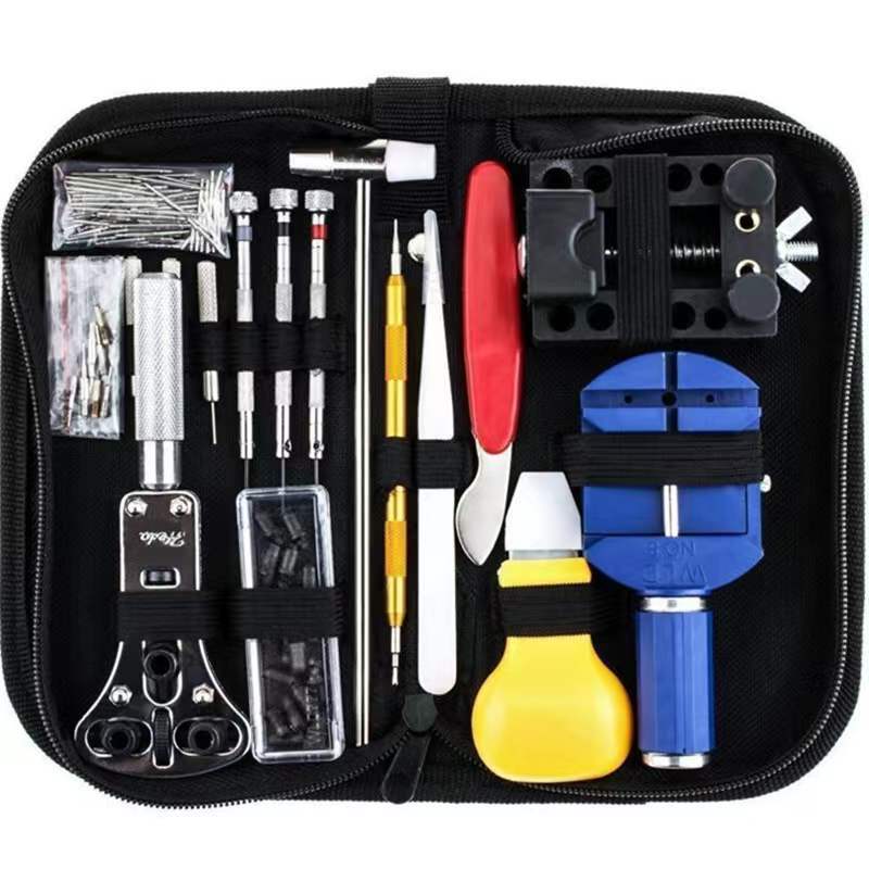 Watch Repair Tool Kit - Comprehensive Combination Tools for Watch Maintenance &amp; Adjustment