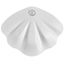 White Shell Sensor Light - Decorative LED Motion-Activated Lamp for Home &amp; Outdoor