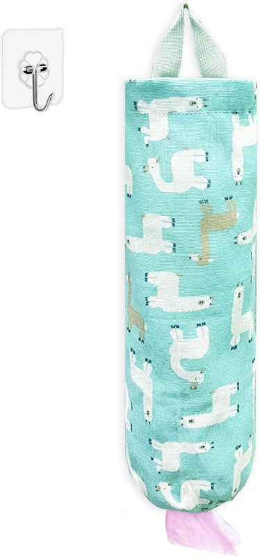 Alpaca Design Wall-Mounted Bag - Cute Hanging Storage Pouch