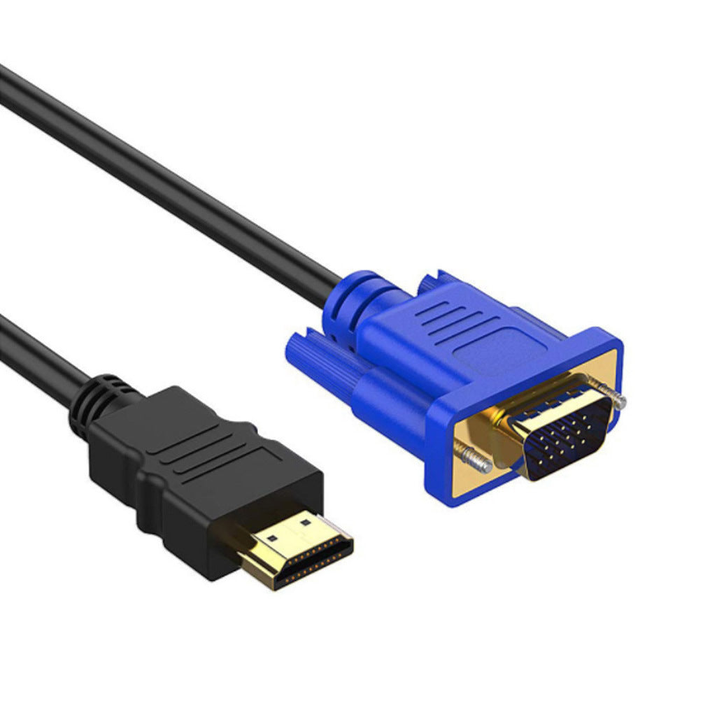 1.8m HDMI to VGA Cable - HD Video Adapter Cable with Audio Support