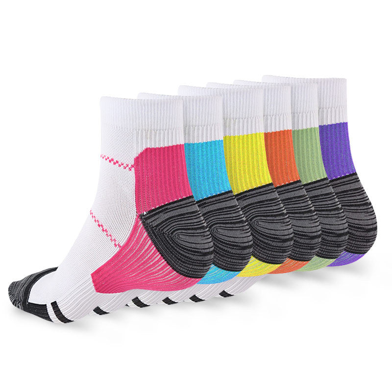 7-Color Ankle Socks Set - Vibrant Daily Wear Socks