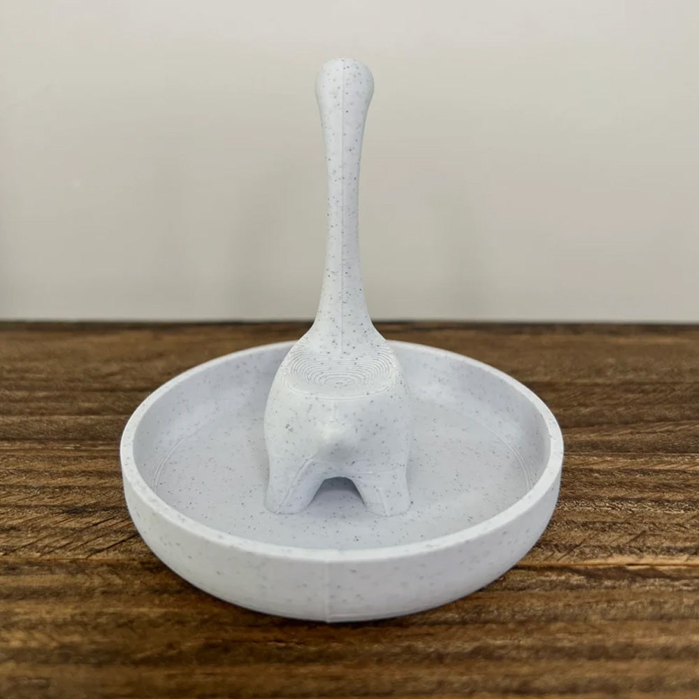 Dinosaur Jewelry Holder for Adorable Ring Display Cute Dino Ring Stand for Ring Storage Dino Ring Organizer Jewelry Display Ring Dish Tray