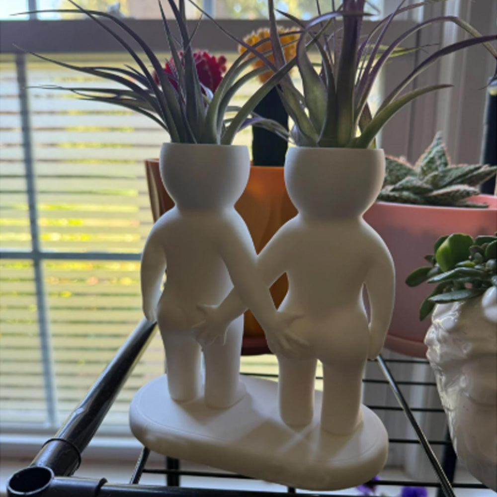 Funny Couple Air Plant Holder - Cheeky Anniversary Gift