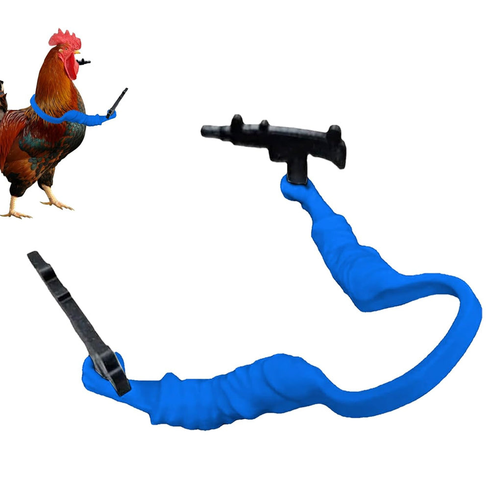 Chicken arms with Guns,Fun, Durable, Rooster Pistol Party, Perfect for Parties, Photoshoots and Pranks Costumes for Chickens to wear(orange)