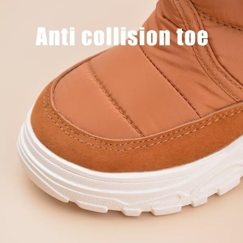 AU5 Kids Anti Slip Warm Winter Snow Boots Suitable for Outdoor Walking Snow Sports Trekking Toddler Boys Girls