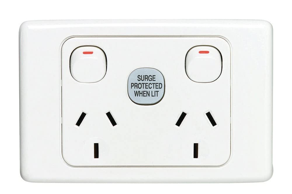 2000 Series 1 Pole Surge Protected Socket Outlet