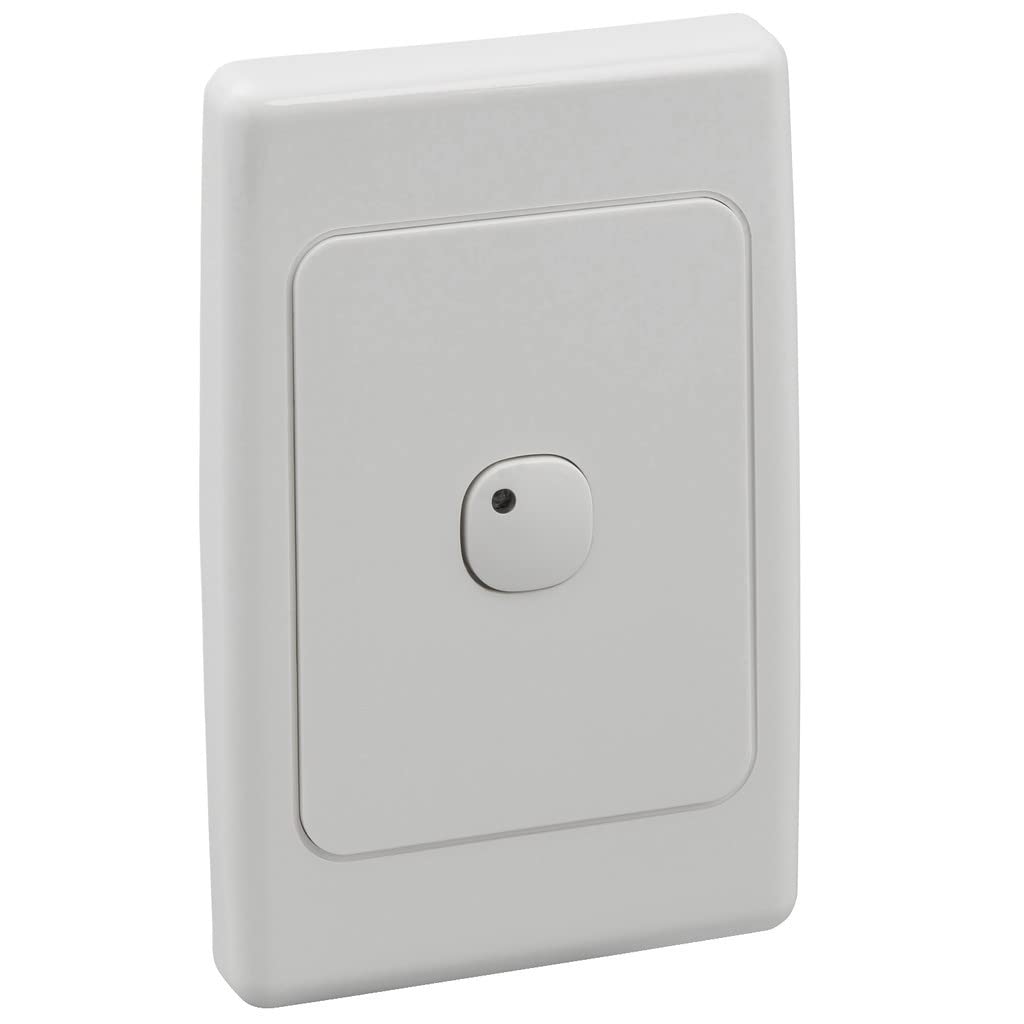 2000 - Timer 2000 Series - Push-Button - 2-Wire - 250 V - 10 A - White Electric