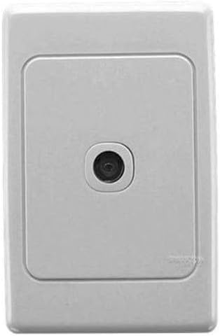 2000 Series 75Ohm 1 Gang Coaxial TV Socket